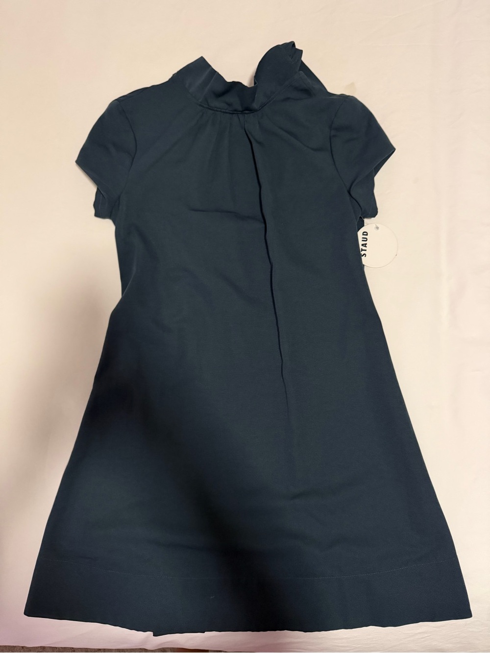 STAUD Women's Ilana Mini Dress in Blue - Size XS